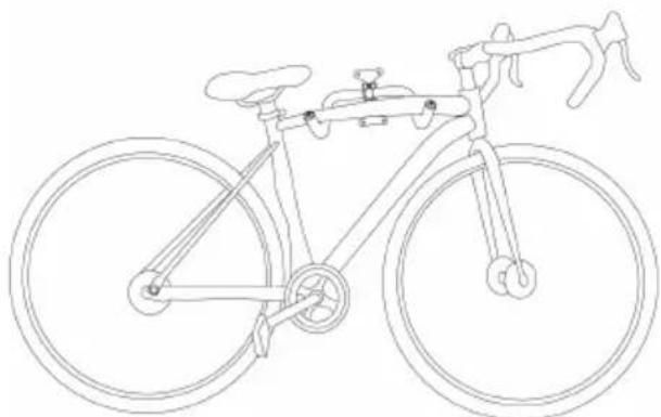Eufab 16422 - REPLIAGE DU PORTE-VÉLO MURAL - 3