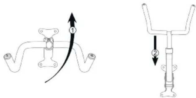 Eufab 16422 - FOLDING THE BICYCLE WALL MOUNT - 1