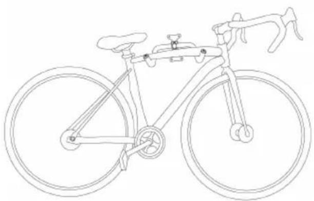 Eufab 16422 - DE FIETSMUURHOUDER OPKLAPPEN - 3