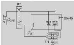 HAIER EC8001-PD3(U1) - ■电气原理图 - 1
