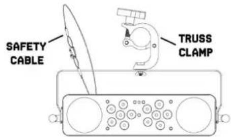 SAFETY CABLE TRUSS CLAMP