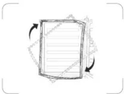 PROLINE UFZ161NFWH - INVERSION DE LA PORTE - 9