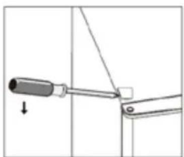 PROLINE UFZ167 - INVERSION DU SENS D'OUVERTURE DE LA PORTE - 3