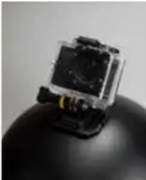 Guardo Action Cam 4 - FIXATIONS AVEC RUBAN ADHÉSIF - 1
