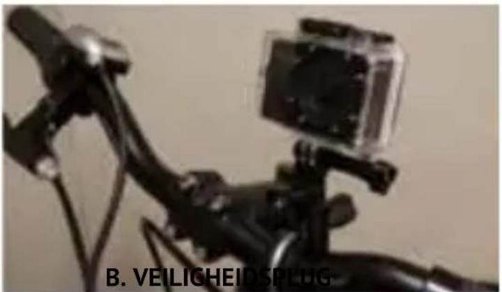 Guardo Action Cam 4 - MOUNT VOOR ZADELPEN/STUUR 'MEDIUM' - 1