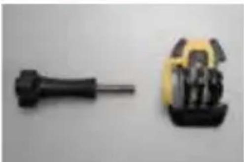 Guardo Action Cam 4 - DE CAMERA BEVESTIGEN MET DE MEEGELEVERDE MOUNTS - 1