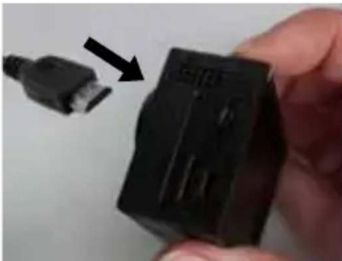 Guardo Action Cam 4 - VERBINDEN MIT EINEM FULL-HD-FERNSEHER ÜBER EIN HDMI-KABEL - 1