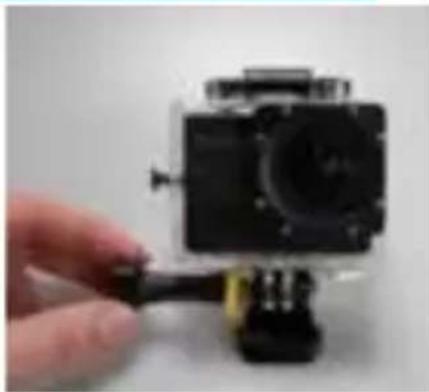 Guardo Action Cam 4 - MOUNTING THE CAMERA USING THE DELIVERED MOUNTS - 3