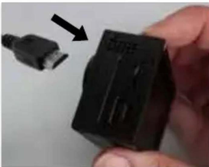 Guardo Action Cam 4 - CONNECTING TO A 4K OR FULL HD TV VIA HDMI CABLE (OPTIONAL) - 1