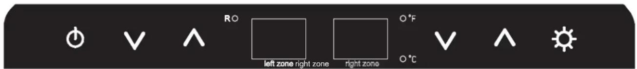 Zephyr BWB24C32AG - Utilisation du tableau commande - 1