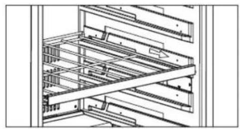 Zephyr BBV24C01AG - Removing the Wire or Glass Shelf - 1