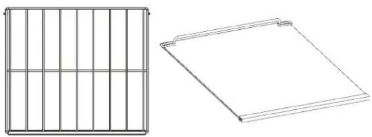 Zephyr BBV24C01AG - Removing the Wire or Glass Shelf - 4