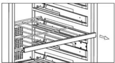 Zephyr BWN24C02AG - Removing the Wire Shelf - 3