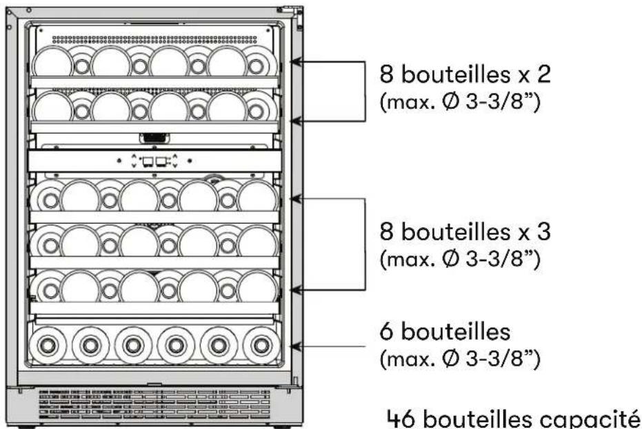 Zephyr BWN24C02AG - Entreposage interne - 1