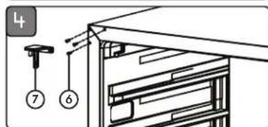 Zephyr BWN24C02AG - Reversing the Door Swing of Your Appliance - 4