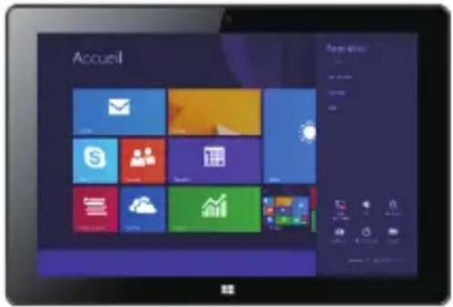 HAIER HaierPad W1048 - Menu Périphériques Menu Paramètres - 2