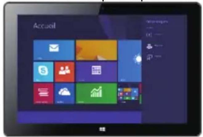 HAIER HaierPad W1048 - Menu Périphériques Menu Paramètres - 1