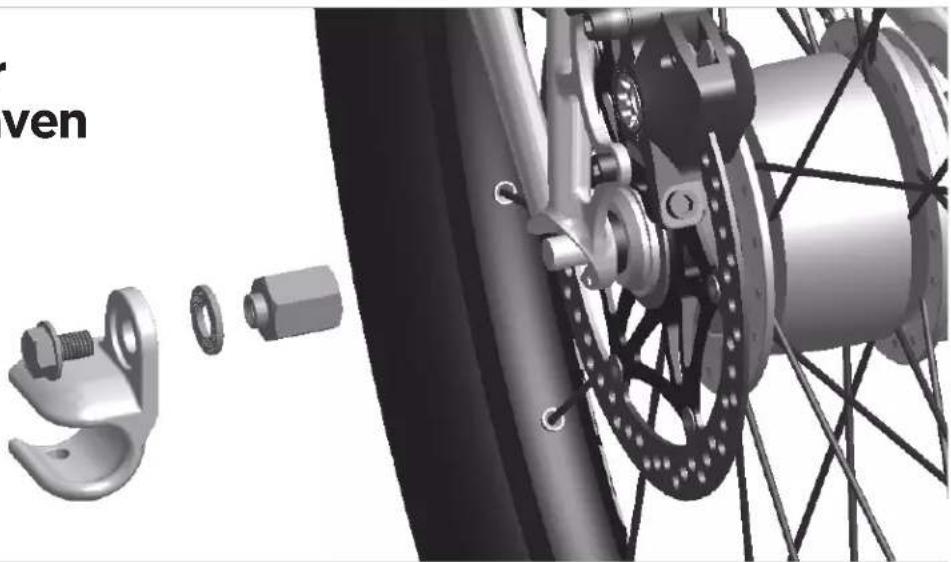 THULE Axle Mount ezHitch - >Adapters voor versnellingsnaven - 1
