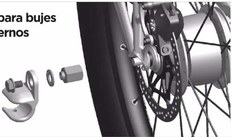 THULE Axle Mount ezHitch - > Adaptadores para bujes de cambio internos - 1
