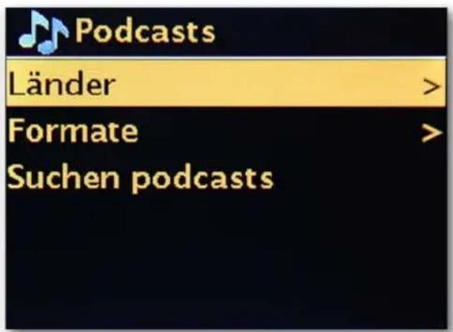 Telestar DABMAN i300 CD - Podcasts - 2