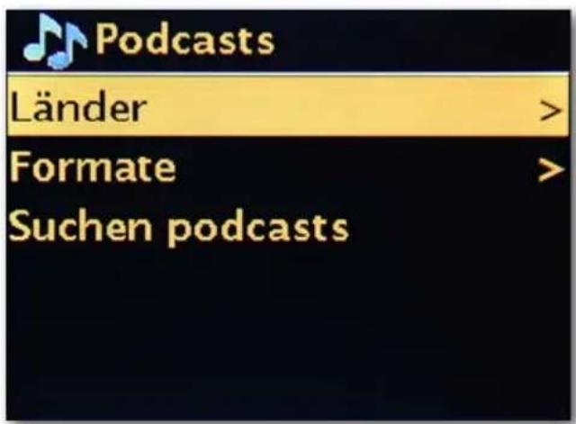 Telestar DABMAN i300 CD - Podcasts - 1