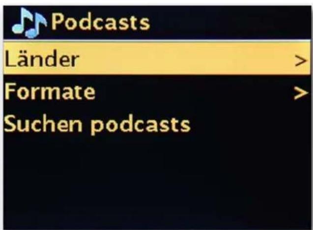 Telestar DABMAN i300 CD - Podcasts - 2