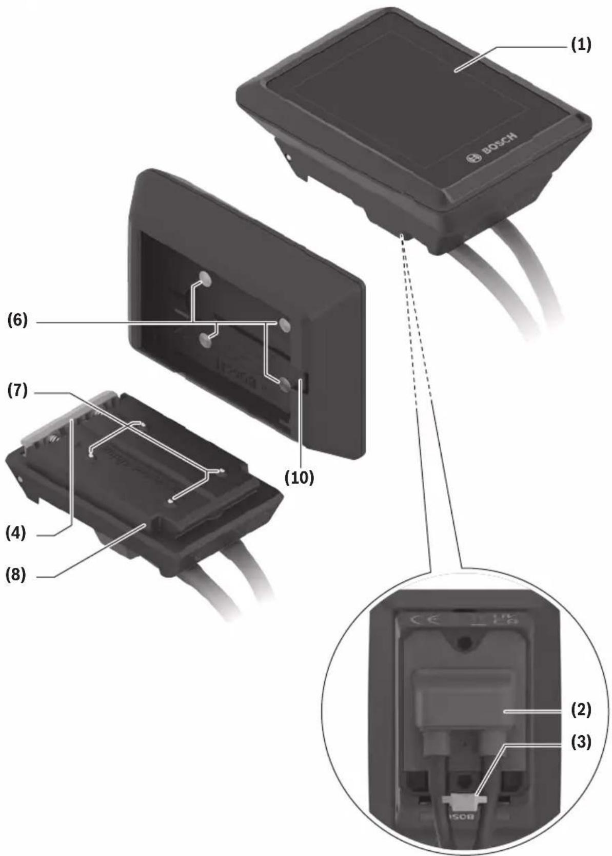 (1) BOSCH (6) (7) (10) (4) (8) (2) (3)