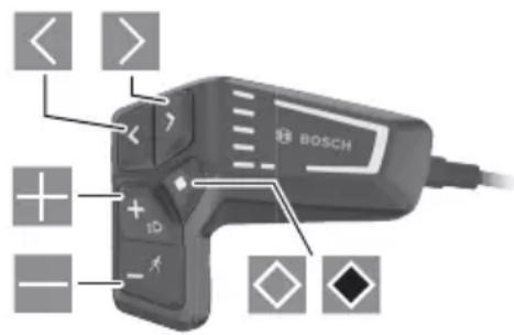 < > + - BOSCH 1D