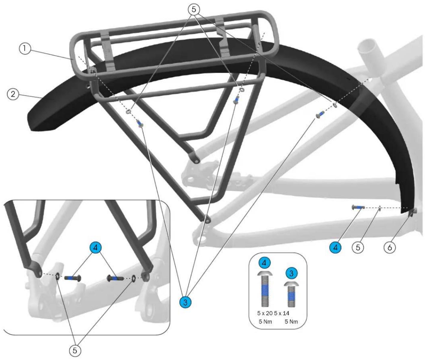 TREK Powerfly Sport 7 Equipped Gen 3 - Protection adhésive ① - 1