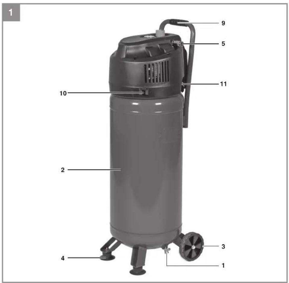 EINHELL TC-AC 240/50/10/2 OF - 1