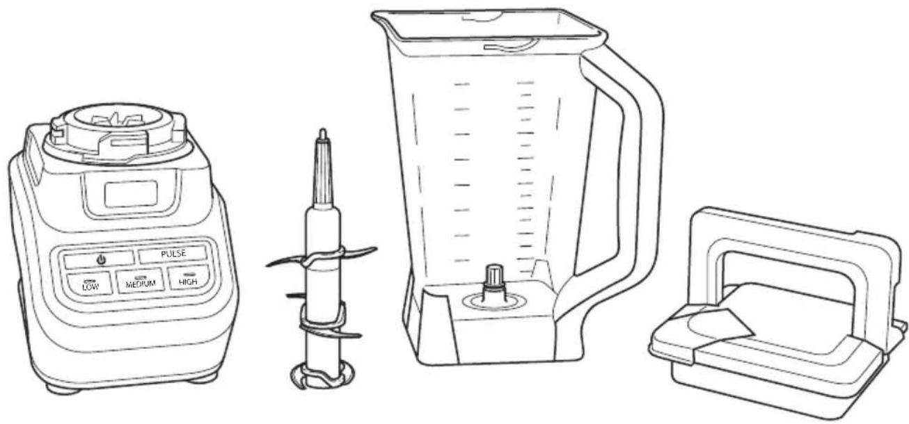 NINJA BL610 - Table des matières - 1