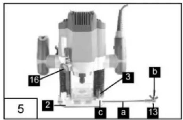 Holzmann OBF 1200 - Hauptkomponenten und Bedienelemente / Composants principales et fonctions - 7