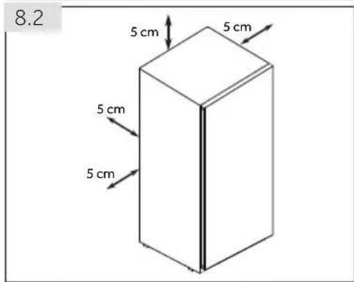 8.2 5 cm 5 cm 5 cm 5 cm