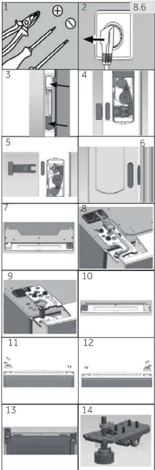 HAIER H2F-385WD - Door Reversibility - 1