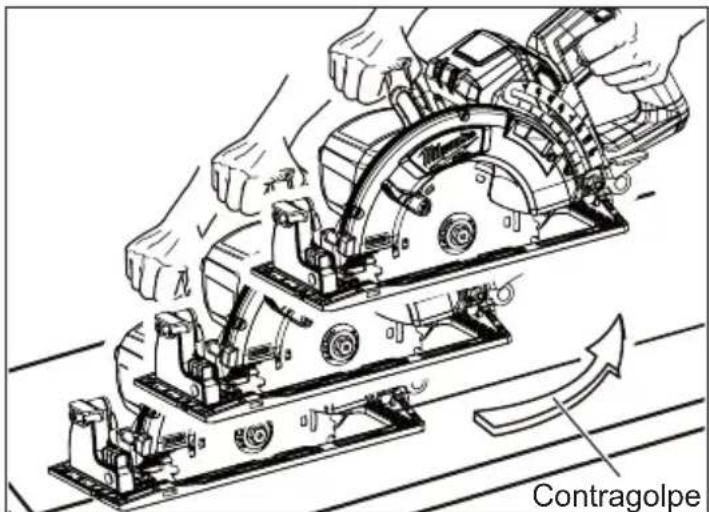 MILWAUKEE M18 Fuel 2830-21 - Causas del contragolpe y advertencias relacionadas - 1