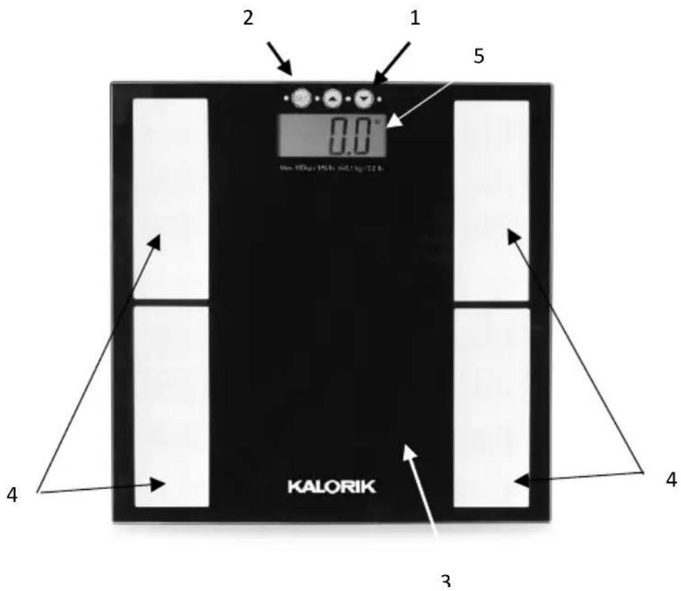 KALORIK EBS 40398 BK - PARTS DESCRIPTION / DESCRIPTION DES ELEMENTS - 1