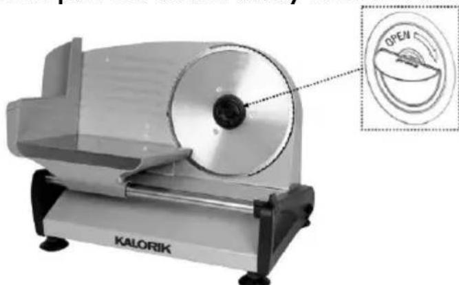 KALORIK AS 45493 BK - To remove the blade: - 1