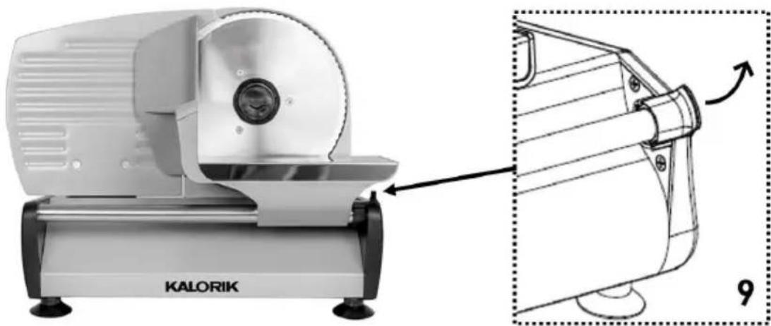 KALORIK AS 45493 BK - PARTS DESCRIPTION / DESCRIPTION DES ÉLÉMENT - 1