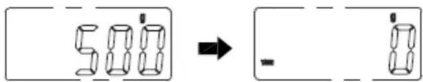 KALORIK EKS 42428 S - Tare function (auto-zero) - 2