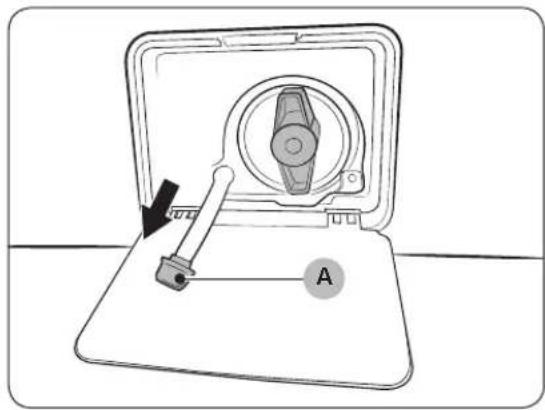 SAMSUNG WW25B6900AW - Emergency drain - 3