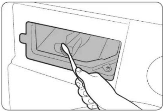 SAMSUNG WW25B6900AW - Detergent drawer - 4