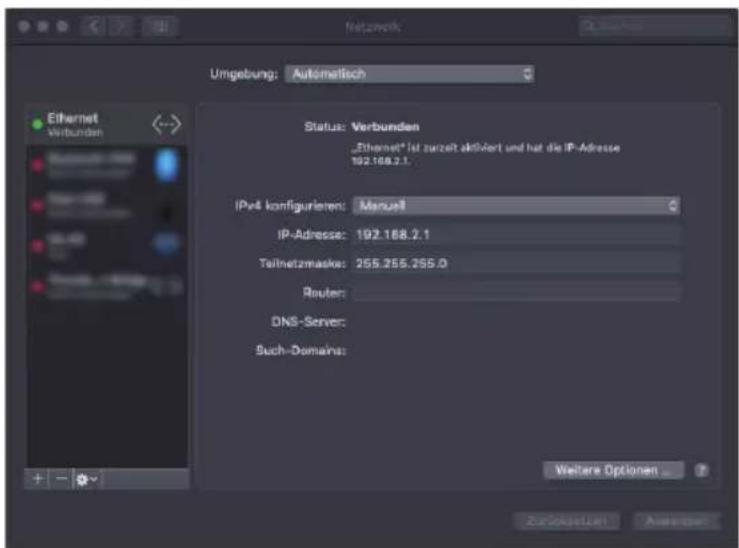 Palmer Grand Audition MKII - KABELGEBUNDENE VERBINDUNG VIA ETHERNET - 3