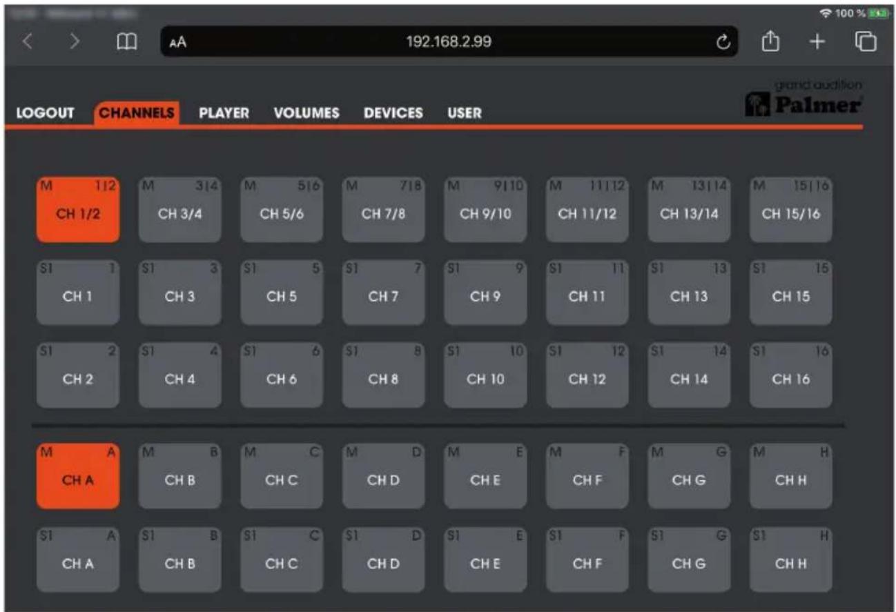 Palmer Grand Audition MKII - CHANNELS - 2