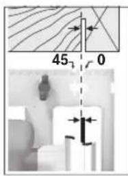 BOSCH GKS 130 Professional - Cut marks - 1