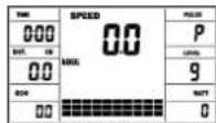 Christopeit AX 8000 - Programma manual: handmatig - 1