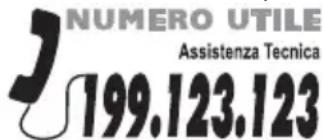 HOOVER HMG281XC3 - UN SOLO NUMERO TELEFONICO PER OTTENERE ASSISTENZA. - 1