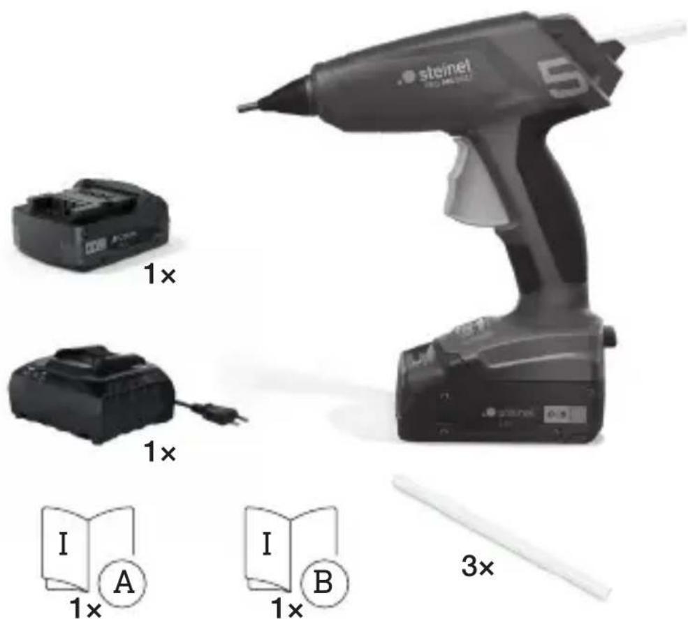 STEINEL MobileGlue 5011 - Volumen de suministro - 1