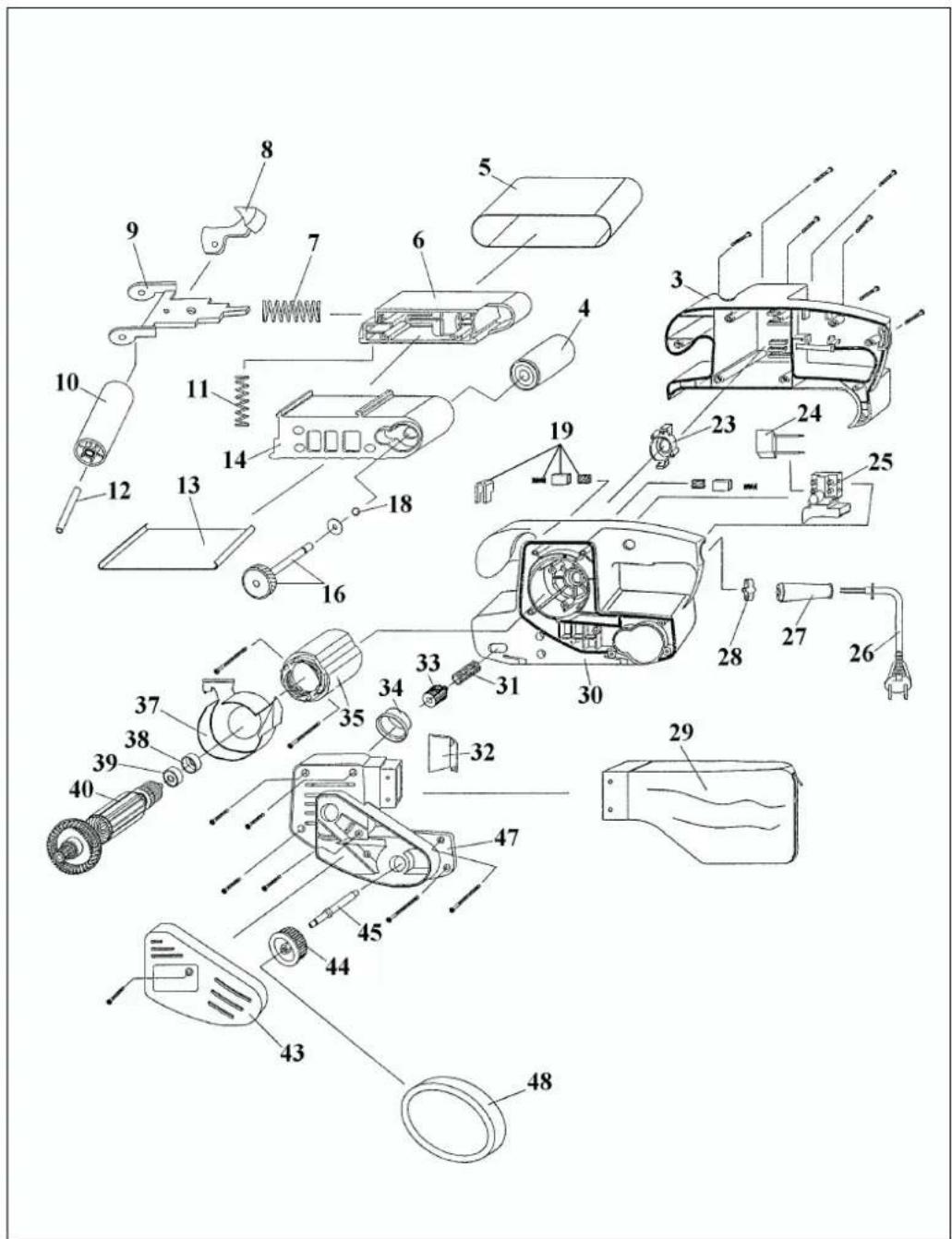 TOP CRAFT TCB 720 E - Technische gegevens : - 1