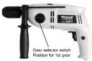 EINHELL Bavaria BSM 850 E - On/Off switch: - 1