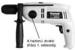 EINHELL Bavaria BSM 850 E - Kikapcsolni: - 1